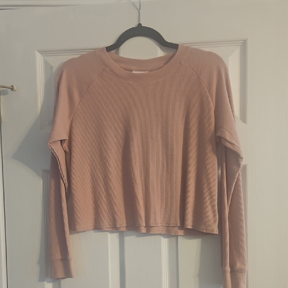 Gap Waffle Crop Top.